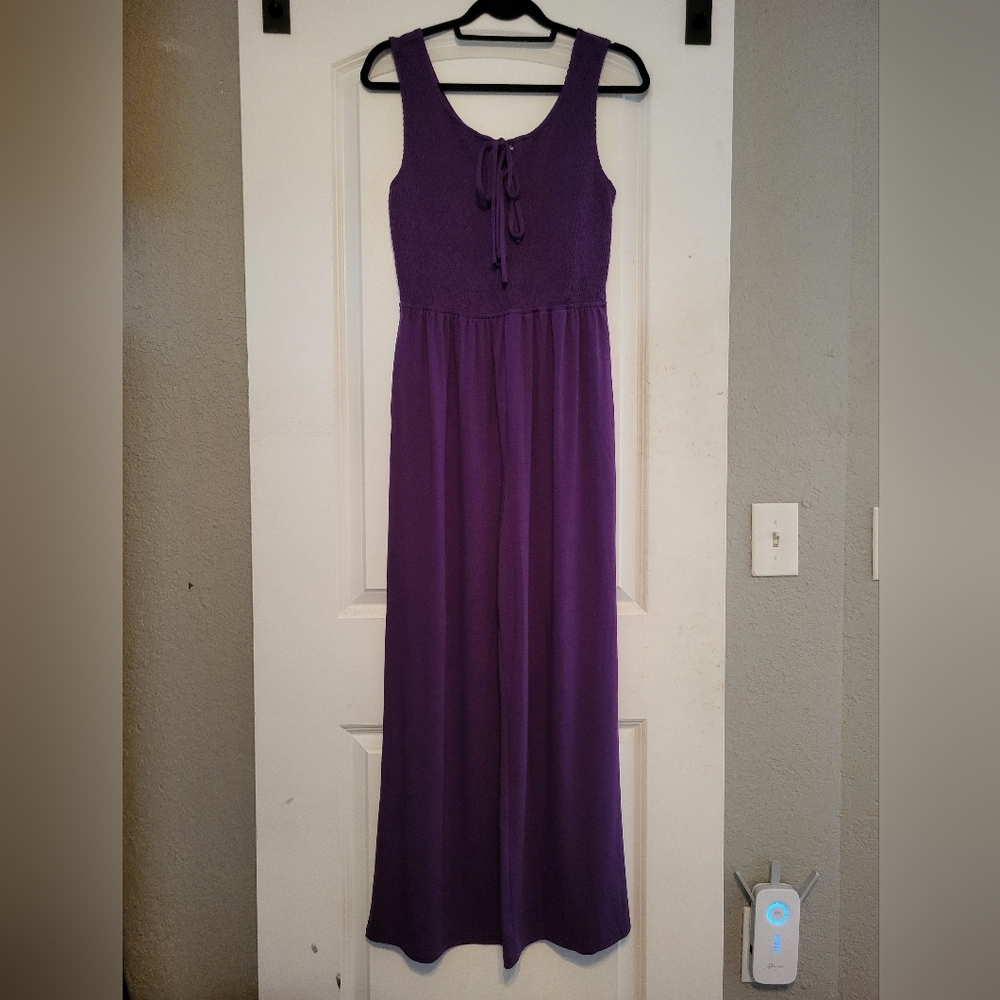 Grace Karin Elegant Purple Jumpsuit, Medium, NWOT - Picture 8 of 8